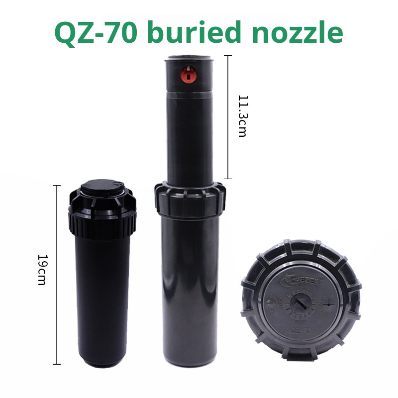 Boquilla enterrada QZ-70 negra