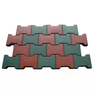 Can Be Used In Amusement Parks With I-shaped Rubber Floor Tiles