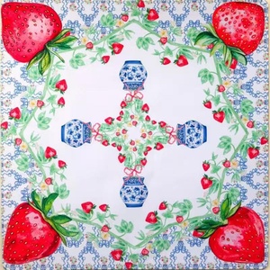 J Miss Golden <b>Mat</b> Sale Washable Non Slip American Mahjong Pad Premium Noise Reduction <b>Table</b> <b>Mat</b> for Home Use Custom Mahjong <b>Mat</b> - Product Image 3