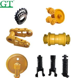 Undercarriage spare parts for excavator and bulldozer undercarriage