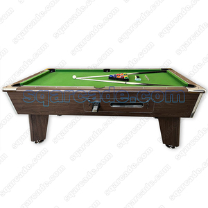 Bàn bida chuyên nghiệp chất lượng cao, sử dụng trong nhà, hoạt động bằng tiền xu, khung và tủ làm bằng MDF, được thiết kế dành cho trò chơi Snooker & Billiard - Product Image 3