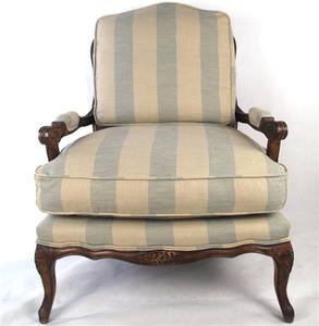 Phòng Khách Tốt Nhất Mô Hình Sọc Đặt Ghế Cánh Tay Bên Nhà Hàng Ghế Vui Vẻ - Product Image 2