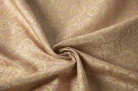 Tissu tissé de luxe en soie 80% et lurex 20% pour robes de soirée et vêtements – Vente en gros sur mesure, directement de l'usine