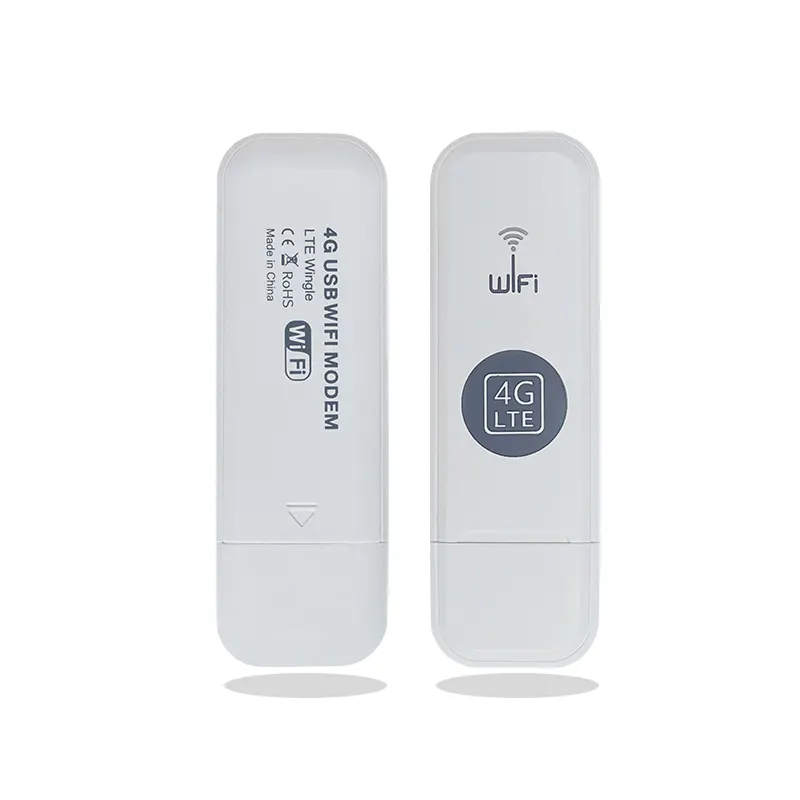 Modem Portabel Nirkabel 3G 4G, Unlocked dan Universal USB LTE WiFi Dongle USB Wingle Hotspot Router Saku WiFi Seluler