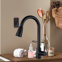 Distributeur automatique de savon mousse sans contact haut de gamme avec finition chromée métallique pour hôtel et salle de bain à domicile