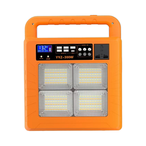 ระบบพลังงานแสงอาทิตย์ 300w เครื่องกำเนิดไฟฟ้าพลังงานแสงอาทิตย์ สถานีไฟฟ้าแบบพกพาพร้อมแบตเตอรี่ลิเธียม สถานีไฟฟ้าพลังงานแสงอาทิตย์ ระบบสำรองไฟ (UPS) - Product Image 1
