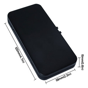 Customized Design Gummy Cr Tin <b>Box</b> Hinged Lid Child Lock Child Resistant Tin Joint Childproof Tin Case with Insert - Product Image 4