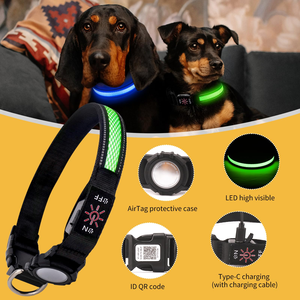Super Bright LED <b>Dog</b> <b>Collar</b> Fully Waterproof Adjustable Glow Pet <b>Collar</b> USB Rechargeable for Night Walking Safety <b>Dog</b> <b>Collar</b> - Product Image 5