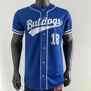 قميص بيسبول للأطفال سادة بتسامي مُخصص حسب الطلب للبيع بالجملة قميص بيسبول للأطفال Sueter de Beisbol REP من قماش الجيرسي