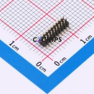 A100US-WS10P Pin Header SMD,P=1mm Connector ( Pin Structure: 2x10P )( Pitch: 1mm )( Row Spacing: 1mm ) - Product Image 1