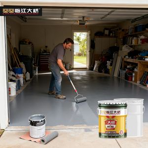 Revestimiento Epóxico para Pisos con Efecto Mármol, Pintura Autonivelante para Interiores, Arena Líquida Colorida para Pisos de Concreto, Aplicación por Pulverización - Product Image 1