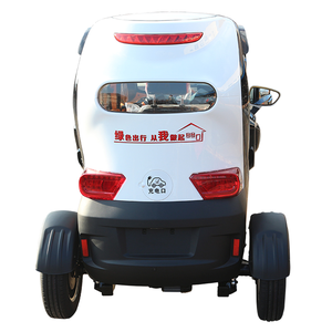EEC Trois roues Mini voiture longue portée frein à disque Cargo Tricycle <span class=keywords><strong>Scooter</strong></span> avec cabine pour personnes âgées, handicapées et handicapées - Product Image 2