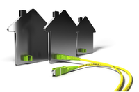 Boîtier de distribution en plastique pour utilisation intérieure/extérieure FTTH avec 24 ports SC