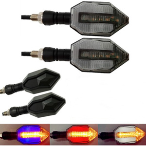 Piezas modificadas para motocicleta todoterreno, intermitente para vehículo eléctrico, general, LED12V, luz de giro de agua para correr - Product Image 6