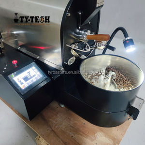TY-<span class=keywords><strong>TECH</strong></span> akıllı ET BT Display ekran 1kg 2kg <span class=keywords><strong>2</strong></span>.5kg otomatik elektrikli kahve çekirdeği kavurma makinesi kahve Destoner Cafe ev kullanımı için - Product Image 5