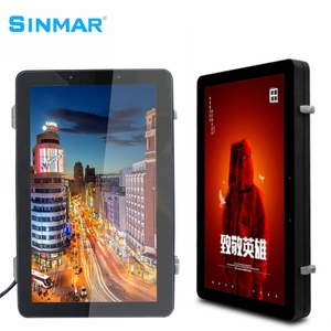 Tablero de publicidad LCD resistente al agua ip65 montado en la pared de alto brillo, reproductor de señalización Digital y pantallas para publicidad al aire libre - Product Image 1