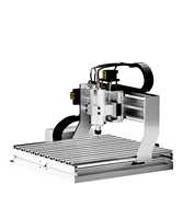 JS-4060-1500W Router CNC de Escritorio Automático de Alta Precisión, Mini Fresadora Individual Compatible con mach3, Fácil Operación, Confiable