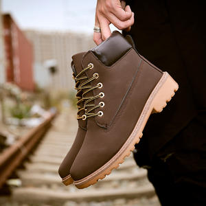 Bottes grande taille 36-46, chaussures d'hiver à la mode pour femmes Ana Men, bottes à talon plat, confortables, <span class=keywords><strong>bottines</strong></span> à <span class=keywords><strong>lacets</strong></span> pour femmes - Product Image 5