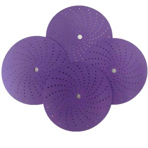 3M 6 Pulgadas 737U Disco De Polimento Qualidade para Cubitron II Hookit Lixa Disco De Lixa Roxo 1mm Personalizable OEM para Coche - Product Image 3