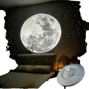 Projecteur <span class=keywords><strong>Planétarium</strong></span> UFO LED ABS, Veilleuses Minimalistes à Abat-jour Blanc pour Chambre d'Enfant, Plafond et Home Cinéma - Product Image 3