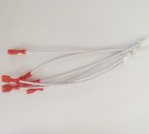 Terminales de Cable Enchufables de Cobre Rojo y Blanco Electrónicos Hechos a Medida con Certificación TUV para Aplicaciones de Baterías de Automóviles - Product Image 5