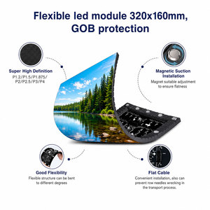 Pantalla LED Portátil a Todo Color P2.5 para Interiores, Cabina de DJ, Pantalla Móvil para Bares, Discotecas, Eventos, Recepción - Product Image 2