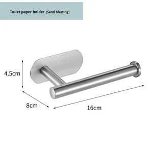 Scaldasciugamani transfrontalieri in acciaio inossidabile da parete porta rotolo porta carta da bagno <span class=keywords><strong>per</strong></span> avvolgere la cucina - Product Image 6
