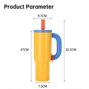Vaso Térmico de Acero Inoxidable de 40 oz con Logotipo Personalizado, Aislado al Vacío, para Camping y Viajes, a Prueba de Fugas, Libre de BPA, Aislamiento Térmico de 6-12 Horas - Product Image 3