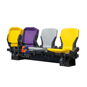 중국 골든 서플라이어 경기장 개폐식 표백제 VIP 표백제 좌석 실내 텔레스코픽 관람석 좌석 야외 스포츠 의자 - Product Image 2