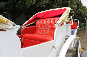 OEM lujo caballo dibujado silla de montar carro real boda victoriana Touring turismo carro para la venta EE.UU. - Product Image 5
