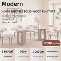 Meuble TV - Ensemble de meuble TV et table basse de style moderne et simple, de taille petite, à poser au sol, avec rangement