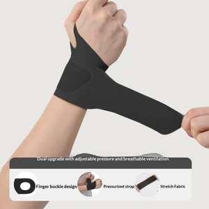 Bracelet de protection sportif en nylon léger universel pour le badminton, fixation du pouce, attelle de tendon pour la course, l'exercice et le tennis de table - Product Image 6