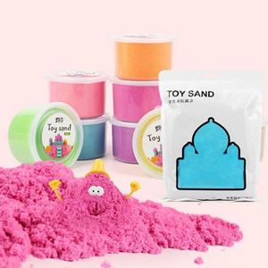 Oferta Especial: Kits de Juego de Arena Mágica DIY para Niños Unisex, Slime Artístico, Juguete Sensorial de Gelatina de Cristal Colorida, Similar a la Plastilina Suave para Arena Espacial - Product Image 2