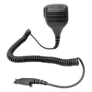 Mikrofon Speaker Bahu PTT Tahan Air Asli Kompatibel dengan GP320, GP328, GP329, GP338