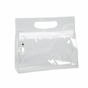 Sac <span class=keywords><strong>cosmétique</strong></span> étanche en PVC grande capacité, sac de rangement pour maquillage, sac de voyage transparent en PVC, trousse de toilette – <span class=keywords><strong>Vente</strong></span> chaude en gros - Product Image 4