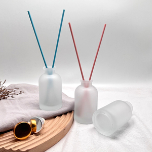 <strong>High</strong> <strong>Quality</strong> 100ML Glass Aroma Luxury Glass Bottle <strong>Reed</strong> <strong>Diffuser</strong> With Cap YZ-5210# - Product Image 4