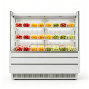 Refrigerador vertical multicapa estándar de 1.5 metros con cortina de aire, gran capacidad y ahorro de energía, duradero. - Product Image 1