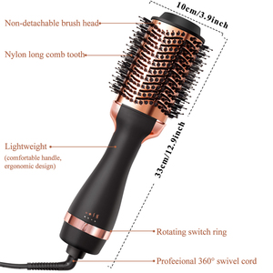 Sèche-cheveux multifonction <span class=keywords><strong>Revlon</strong></span> Sèche-cheveux en une étape Volumiseur <span class=keywords><strong>Brosse</strong></span> à air chaud - Product Image 2