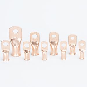 전기 연결용 4 AWG 구리 러그가 있는 헤비 듀티 3/8 배터리 링 단자 및 배터리 케이블 자동차 끝 - Product Image 1