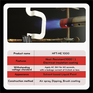 Revêtement céramique diélectrique haute température (1000Celsius) pour barres omnibus de véhicules électriques et boîtiers de batteries - Product Image 2