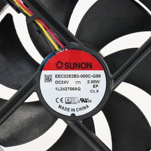 Ventilador Axial de Refrigeración para Gabinete SUNON EEC0252B3-000C-G99 120x120x25mm 24VDC 84mA 2.0W 2200RPM 75CFM con Rodamiento de Bolas, Eléctrico, OEM - Product Image 6