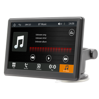 Pantalla Portátil Carplay de 7 Pulgadas X500W, Navegación, Android Auto, Conexión Inalámbrica, Reproductor MP5, Radio para Auto, Monitor para Auto