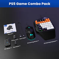 Ensemble adaptateur convertisseur clavier, souris et manette de jeu MIX Master Pro P5 ABS avec refroidissement par air pour /4/5//Switch