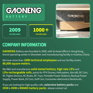 แบตเตอรี่แรงดันสูง GNB GAONENG 4000mAh 8S 30.4V 70C พร้อมหัวต่อ XT90 แบตเตอรี่กำลังสูง ขายตรงจากโรงงาน บริการ OEM ODM - Product Image 4