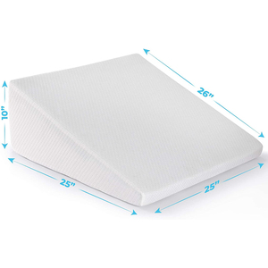 Cojín de <span class=keywords><strong>reflujo</strong></span> ácido para cama, almohada con gel de refrigeración hipoalergénico, parte superior de espuma viscoelástica - Product Image 2