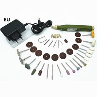 Mini 18v 40 pièces meuleuse Kit d'accessoires outil rotatif à vitesse Variable bricolage graveur Micro perceuse meuleuse pour ponçage énergie électrique