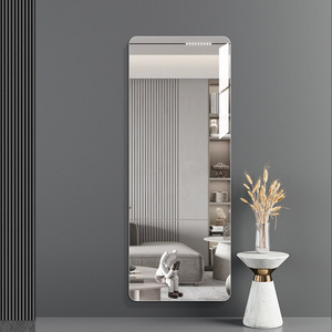 Oval <b>Wall</b> Mounted Full Length <b>Mirror</b> Frameless For Bedroom Home Use - Product Image 2
