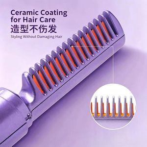 Portable Cordless Hair Curler USB Charging Mini Flat Iron for On-the-Go Styling - Product Image 4