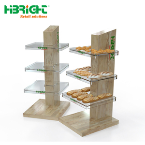 <b>Modern</b> Acrylic Display Rack Clear Tiered <b>Shelf</b> for Cosmetic and Snack Merchandising Luxury Supermarket End Cap - Product Image 4