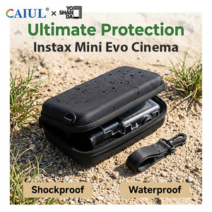 Sac photo de gros pour <span class=keywords><strong>Instax</strong></span> <span class=keywords><strong>Mini</strong></span> EVO Cinema, sacoche de protection rigide bandoulière étanche, rangement portable - Product Image 6